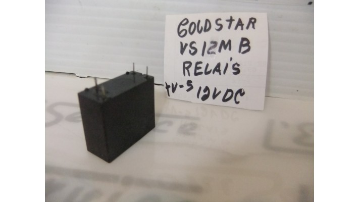 Goldstar VS12MB relay 12VDC TV-5